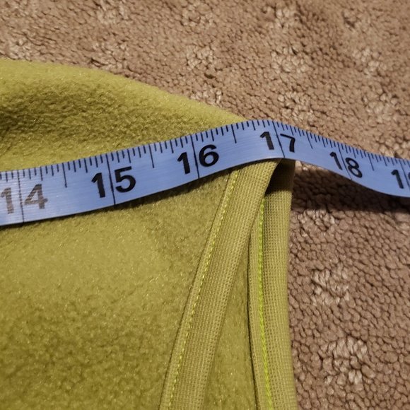 Vintage Early Winters Fleece Vest Made in USA Green Women's Medium M - Picture 6 of 9